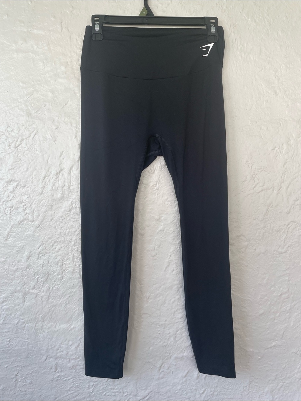 Gymshark high waisted ankle length waist snatching, black leggings Size L
